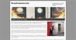 Desktop Screenshot of brandschutztuer.biz